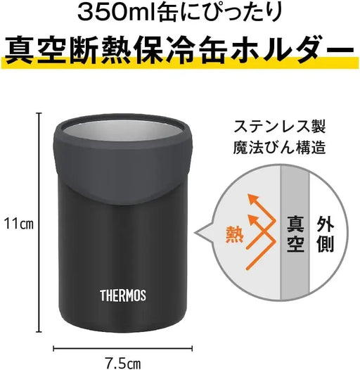 Thermos Insulated Can Holder Bottle Holder