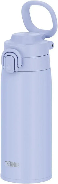 Thermos JOS-751 CHL Vacuum Insulated Travel Mug with Carrying Loop - Blue Lavender 550ml - 4573603020417