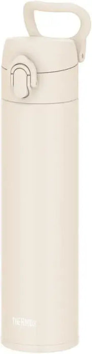 Thermos Vacuum Insulated Travel Mug with Carrying Loop - White 400ml - 4573603024392