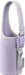 Tiger Water Bottle Cover with Handle and Shoulder Strap - Lilac 350-360ml - 4904710452912