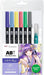 Tombow ABT Dual Brush Pen - 6 Color Set Iris - 4901991821260