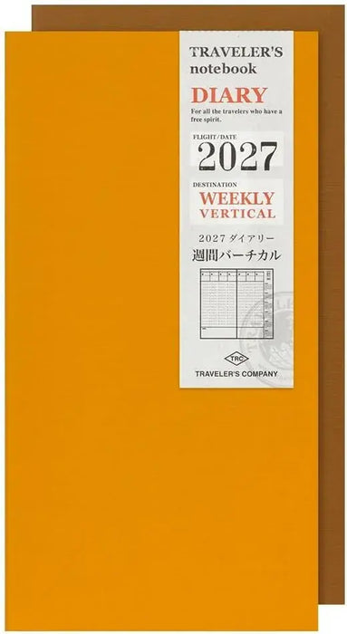 Traveler's Notebook Planner Refill - Vertical - 4902805145039