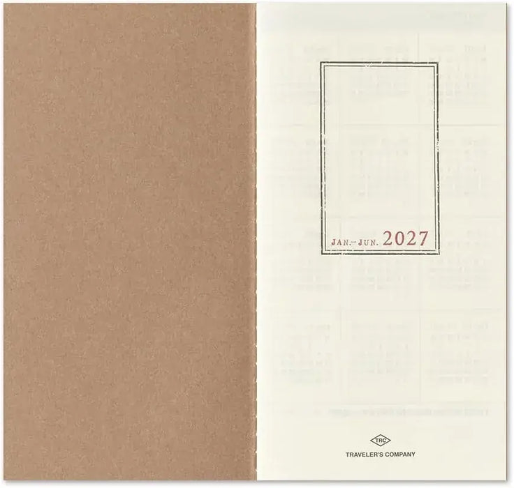 Traveler's Notebook Planner Refill