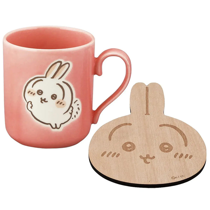 Yamaka Chiikawa Official Licensed Mug Coaster Set - Rabbit - 4979855153390