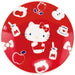 Yamaka Chiiwaa Character Ceramic Plate - Red - 4979855143377