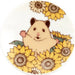Yamaka Chiiwaa Character Ceramic Plate - Yellow - 4979855132968