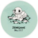 Yamaka Chiiwaa Character Ceramic Plate - Squirtle - 4979855136553