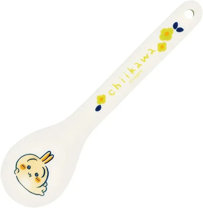 Yamaka Chikawa Hachiware Ceramic Tea Spoon - Rabbit - 4979855129357