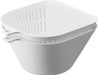 Yamazaki Tower Chili Bowl Colander Set - White L 1000ml - 4903208108492