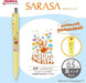 Zebra Pen Sarasa Clip Gel Pen 0.5mm Black Ink Set of 4