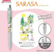 Zebra Pen Sarasa Clip Gel Pen 0.5mm Black Ink Set of 4