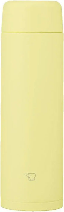Zojirushi Stainless Steel Water Bottle - Luminous Yellow 350ml - 4974305234704