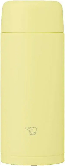 Zojirushi Stainless Steel Water Bottle - Luminous Yellow 250ml - 4974305234674