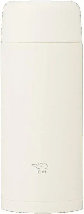 Zojirushi Stainless Steel Water Bottle - Bright White 250ml - 4974305234681