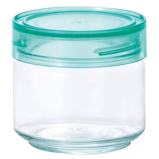 Aderia 500Ml Green Glass Canister - Airtight Seasoning Jar & Coffee Beans Storage-Kiichin - The #1 Place for Japanese Goods in Your Hand!