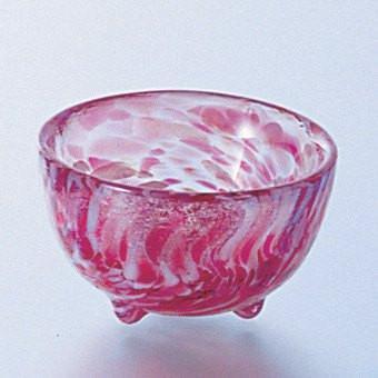 Aderia Japan 50Ml Pink Tsugaru Vidro Hand-Blown Sake Glass-Kiichin - The #1 Place for Japanese Goods in Your Hand!