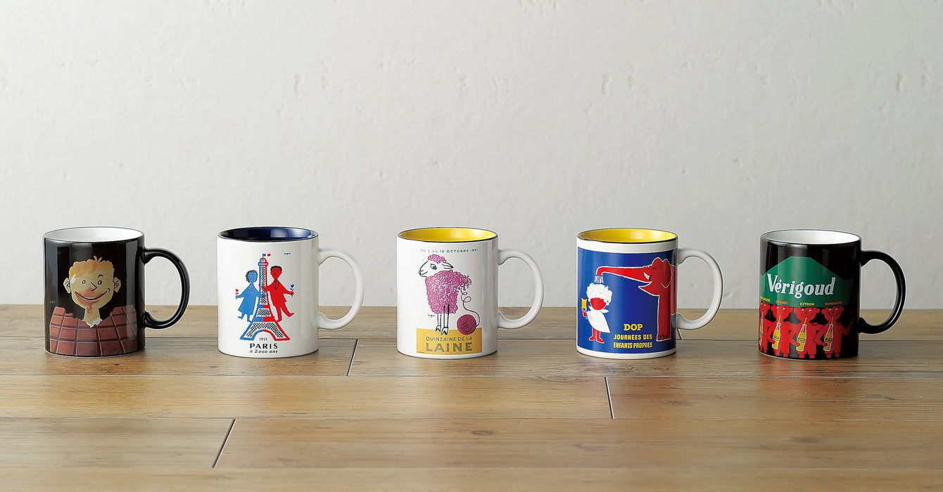 Aito Savignac Mug 15 Days of Yarn 320ml Art Cup Gift 274002-Kiichin - The #1 Place for Japanese Goods in Your Hand!