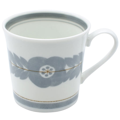 Aito Blossom Blossom Mug 320ml Gray Microwave & Dishwasher Safe Mino Ware Japan 111096-Kiichin - The #1 Place for Japanese Goods in Your Hand!