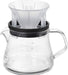 Akebono Sangyo Coffee Server Storon 400 3Cup Set Black TW-3762 Tritan Resin Transparent Microwave Safe-Kiichin - The #1 Place for Japanese Goods in Your Hand!