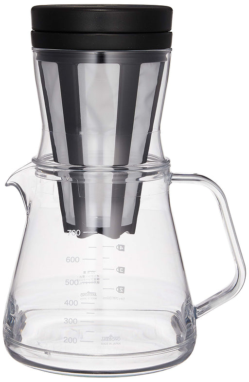 Akebono Sangyo Coffee Server Storon 750 2Way Dripper Set Black TW-3760-Kiichin - The #1 Place for Japanese Goods in Your Hand!