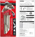 Amazon.Co.Jp Vessel 8409BP 9pc L-Type Hex Wrench Set 3pt 3Surf Ultra Hex Shape-Kiichin - The #1 Place for Japanese Goods in Your Hand!