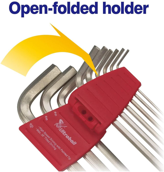 Amazon.Co.Jp Vessel 8409BP 9pc L-Type Hex Wrench Set 3pt 3Surf Ultra Hex Shape-Kiichin - The #1 Place for Japanese Goods in Your Hand!