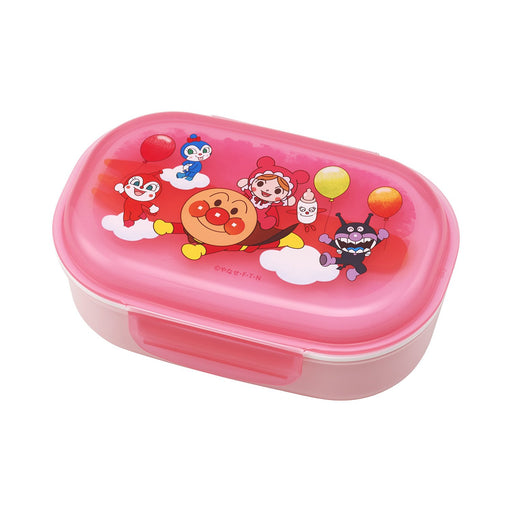 Lec Japan Anpanman Pink Lunch Box Bento Box with Fork - 270ml-Kiichin - The #1 Place for Japanese Goods in Your Hand!