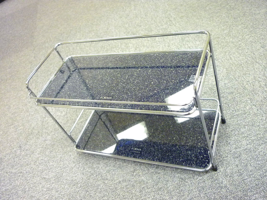 Asbel Japan Enamel/Metal Wire Rack 2 Forma 2121 - 2 Shelves-Kiichin - The #1 Place for Japanese Goods in Your Hand!