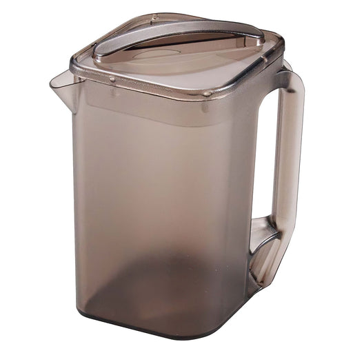 Premium 2.1L Brown Plastic Square Water Pitcher by Benkei-Kiichin - The #1 Place for Japanese Goods in Your Hand!