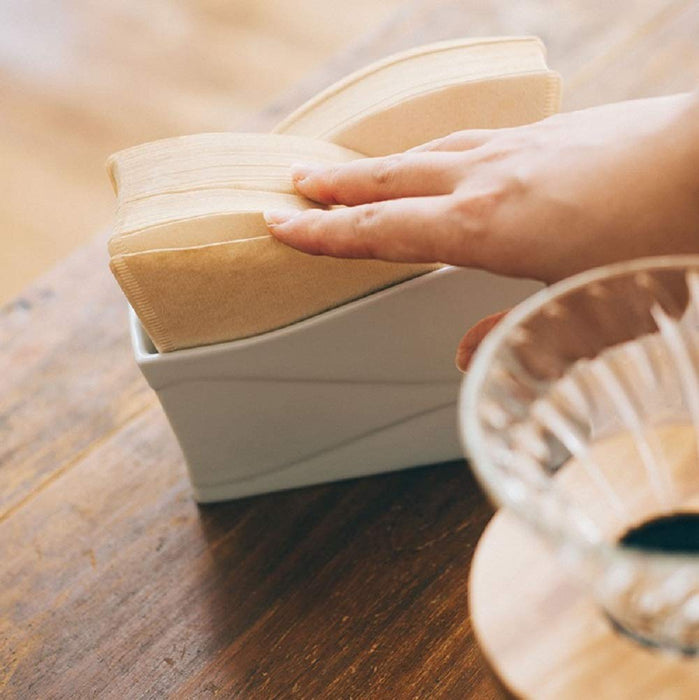 Hario V60 1-2 Cup Paper Filters - Box of 100 from Honu Kato Coffee Shop Japan-Kiichin - The #1 Place for Japanese Goods in Your Hand!