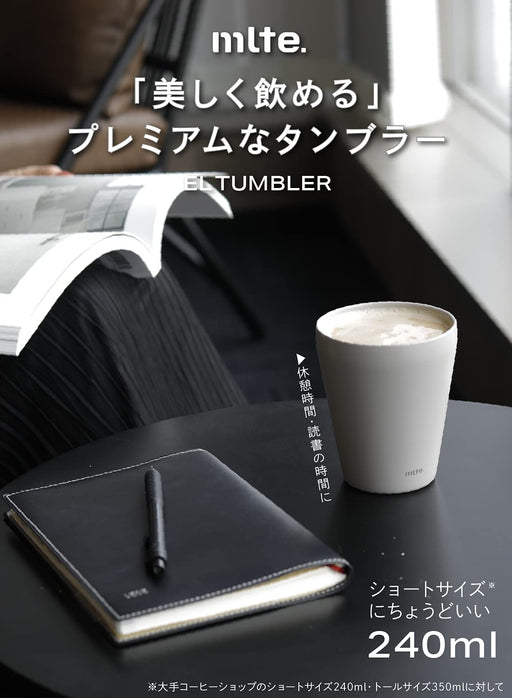 CB Japan White 240ml Vacuum Insulated Steel Tumbler Dishwasher Safe-Kiichin - The #1 Place for Japanese Goods in Your Hand!