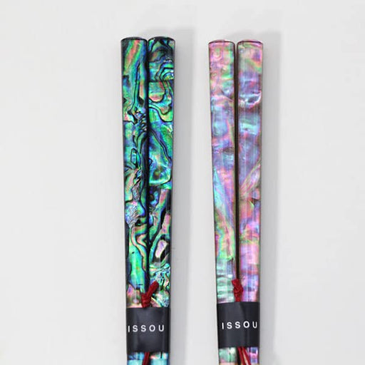Kobayashi Lacquerware Miyabi Raden Chopsticks - 2 Pairs, Made in Japan-Kiichin - The #1 Place for Japanese Goods in Your Hand!