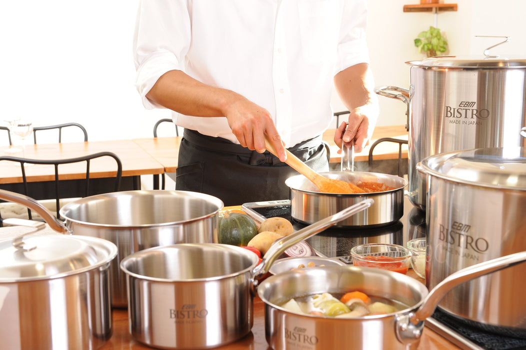 Ebm 3-Layer Clad Pot 27cm No Lid-Kiichin - The #1 Place for Japanese Goods in Your Hand!