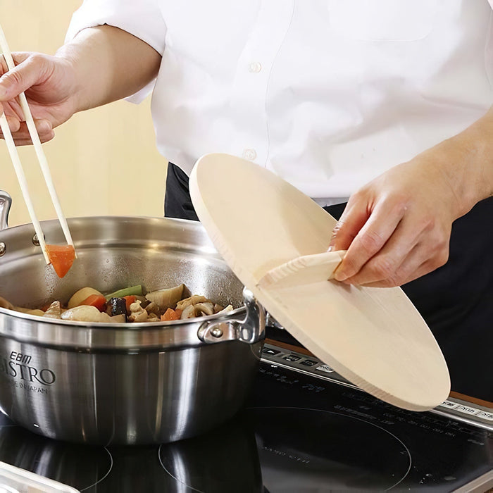 Premium 54cm Wooden Lid by Ebm - Enhance Your Product with Quality Craftsmanship-Kiichin - The #1 Place for Japanese Goods in Your Hand!