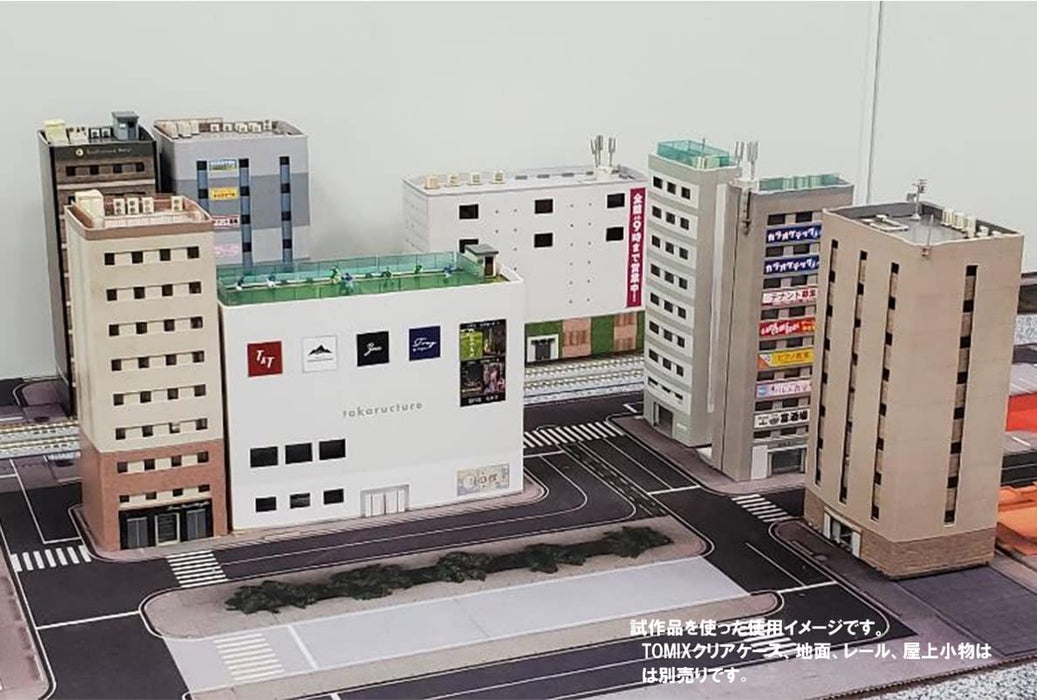 Tomytec Japan Eco-Lake C01 Multi-Tenant Building Diorama Kit-Kiichin - The #1 Place for Japanese Goods in Your Hand!