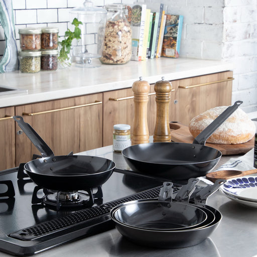 Endo Shoji Ahl20022 22Cm Iron Frying Pan - IH Compatible - Made in Japan-Kiichin - The #1 Place for Japanese Goods in Your Hand!