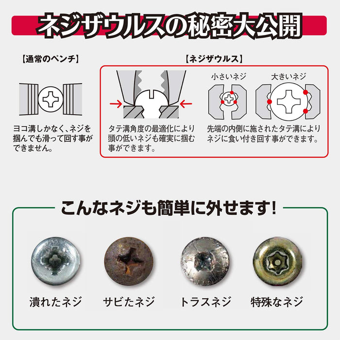 Engineer Nejisaurus VP-1 Vicesaurus PZ-64 Screws Φ3-9.5mm-Kiichin - The #1 Place for Japanese Goods in Your Hand!