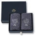 Luxury Organic Cotton Face Towel Set - 2 Pack (Charcoal Gray/Imabari)-Kiichin - The #1 Place for Japanese Goods in Your Hand!