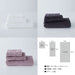 Luxury Organic Cotton Face Towel Set - 2 Pack (Charcoal Gray/Imabari)-Kiichin - The #1 Place for Japanese Goods in Your Hand!