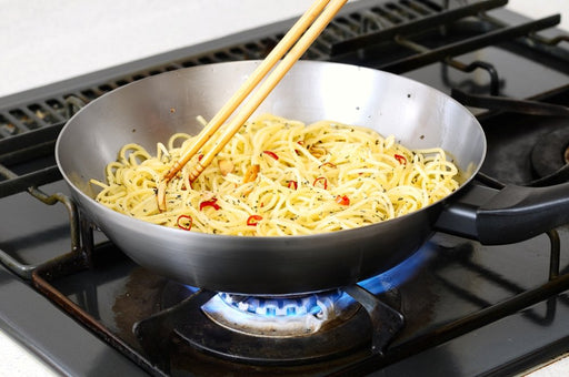 Fujita Metal Iron Frying Pan 28Cm - Made in Japan-Kiichin - The #1 Place for Japanese Goods in Your Hand!