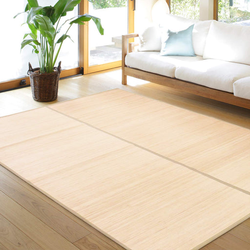 Hagihara Japan Bamboo Rug - Natural Edoma 3 Tatami Mats 174X261Cm - Hazuki Folding-Kiichin - The #1 Place for Japanese Goods in Your Hand!