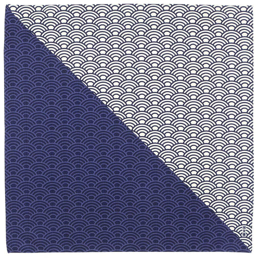 Hama Pattern Furoshiki 50Cm Japanese Seigaiha Cloth - Hamamonyo-Kiichin - The #1 Place for Japanese Goods in Your Hand!