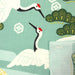 Japanese Kotobuki Cranes Dance Wrapping Cloth - 50cm-Kiichin - The #1 Place for Japanese Goods in Your Hand!