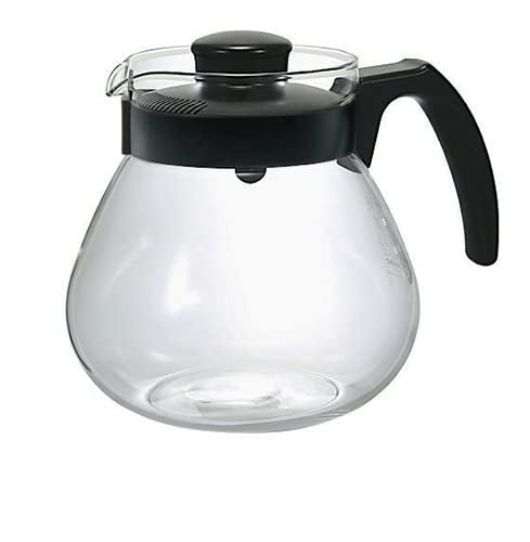 Hario 1000ml Coffee & Tea Server TCR-100-B Lever Microwave/Dishwasher Safe-Kiichin - The #1 Place for Japanese Goods in Your Hand!