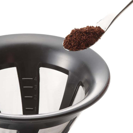 Hario CFOD-02B Coffee Dripper for 1-4 Cups Black-Kiichin - The #1 Place for Japanese Goods in Your Hand!