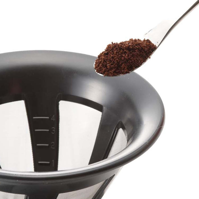 Hario CFOD-02B Coffee Dripper for 1-4 Cups Black-Kiichin - The #1 Place for Japanese Goods in Your Hand!