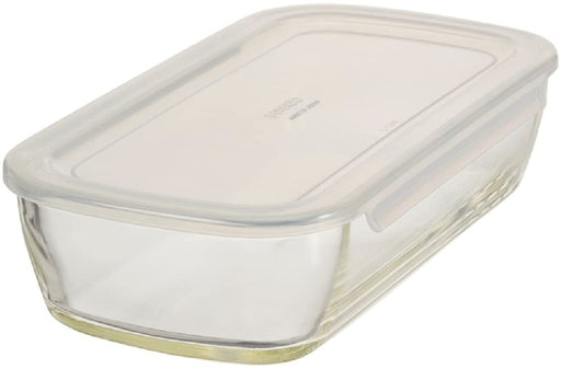 Hario Japan KSTL-90-TW Heat-Resistant Glass Storage Container 900ml-Kiichin - The #1 Place for Japanese Goods in Your Hand!