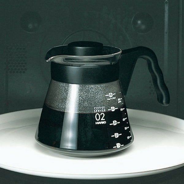 Hario V60 Glass Coffee Server with Angled Handle (450ml)-Kiichin - The #1 Place for Japanese Goods in Your Hand!