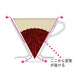 Hario V60 Dripper 02 Red 1-4 Cups Coffee Hand Drip Japan VDR-02-R-Kiichin - The #1 Place for Japanese Goods in Your Hand!