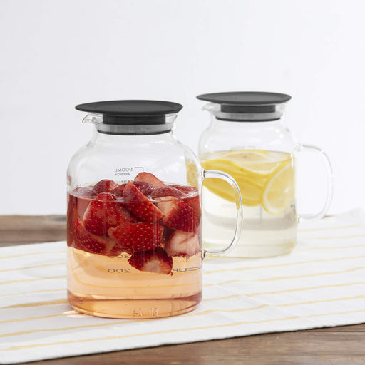 Hario 1000ml Black Vinegar Storage Container - Made in Japan-Kiichin - The #1 Place for Japanese Goods in Your Hand!